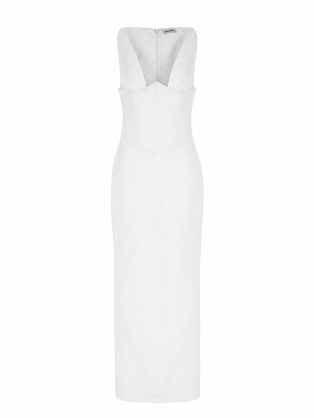 THE NEW ARRIVALS by Ilkyaz Ozel Anaïs corseted crepe maxi dress